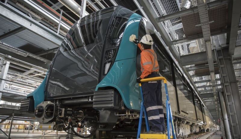 First Driverless Train Delivered to Sydney Metro