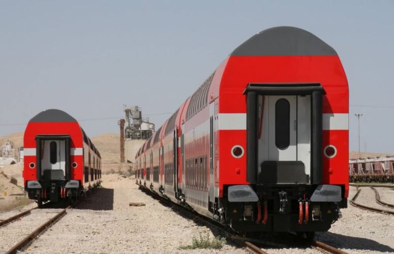 Israel Railways Orders Double-Deck Coaches for its First Electrified Line